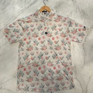 Bad Birdie Cactus Polo - M
